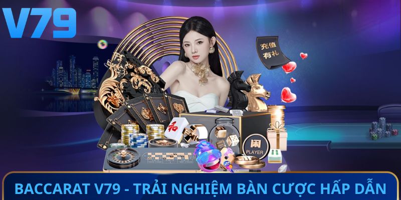 Baccarat V79 - Trải nghiệm bàn cược hấp dẫn