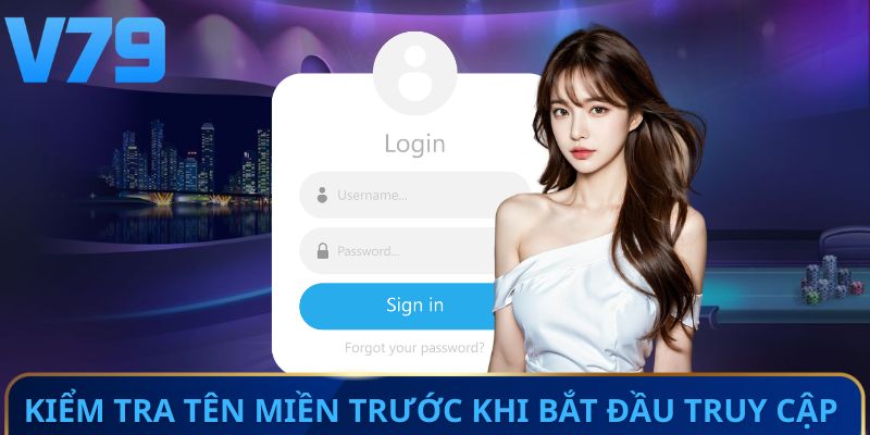 Kiểm tra tên miền trước khi bắt đầu truy cập